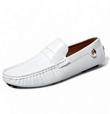 LightInthebox Men's Green Loafers, Lightweight Slip-On Driving Shoes, Fashion Casual Moccasins for Daily Wear, Parties and St. Patrick's Day Outfits