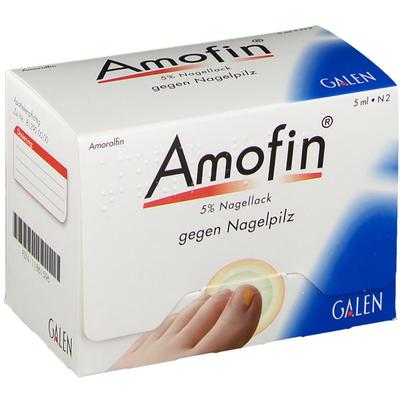 Amofin 5% Nagellack 5 ml Wirkstoffhaltiger