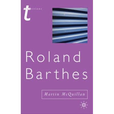 Roland Barthes, Gebundene Ausgabe von M. McQuillan, Macmillan Education Elt, 978-0-333-91457-1