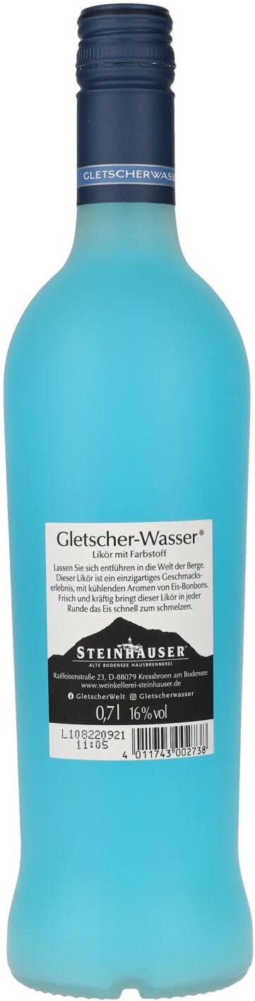 Steinhauser Gletscherwasser Likör 16% Vol. 0,7l