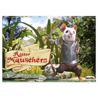 Ritter Mauseherz (Wandkalender 2027 DIN A3 quer), CALVENDO Monatskalender