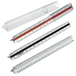 M + R Dreikantlineal 30 cm