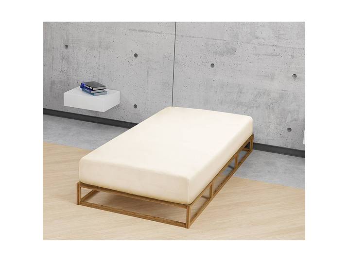 Drap-housse Sleep & Protect 0077145 Beige/Crème