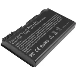 Avizar BAT-52706 Akku (1 Zelle, 4400 mAh), Notebook Akku, Schwarz
