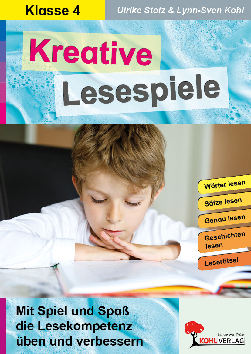 KOHL Verlag Kreative Lesespiele / Klasse 4