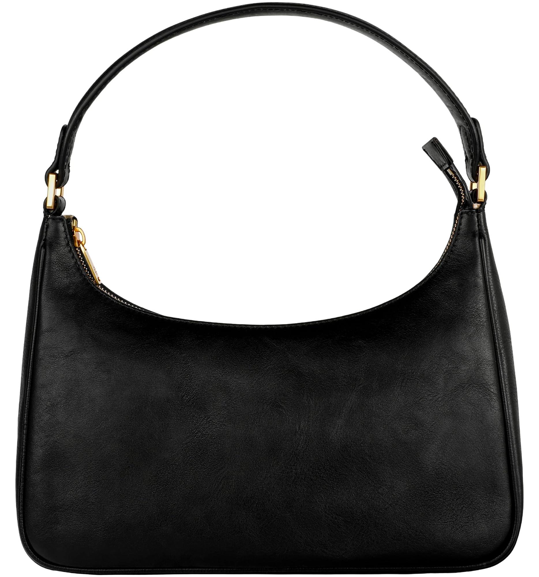 Time Resistance Lederhandtasche - Vollnarbenleder Geldbörse für Damen - Umhänget