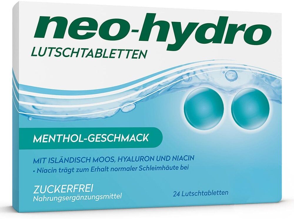 Neo-hydro Lutschtabletten Menthol Zuckerfrei