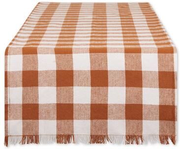 DII Heavyweight Fringed Table Runner