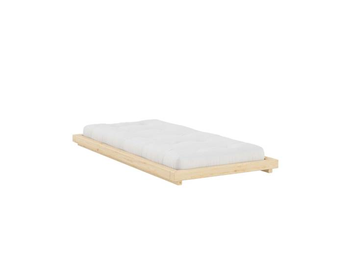 Futonbett KARUP DESIGN FSC Massivholz Futonbett, excl. Matratze, mit Lattenrost , beige (kiefer natur), B:103cm L:213cm, Betten, Futonbett, Minimalistisches Design, ein zeitloser Klassiker für moderne Räume