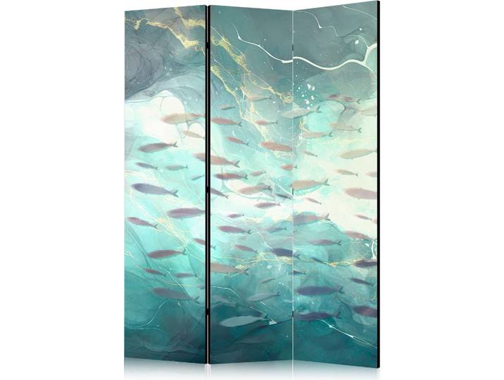 Paravent Artgeist 135x172 Cm Tissu Non Tissé Bois