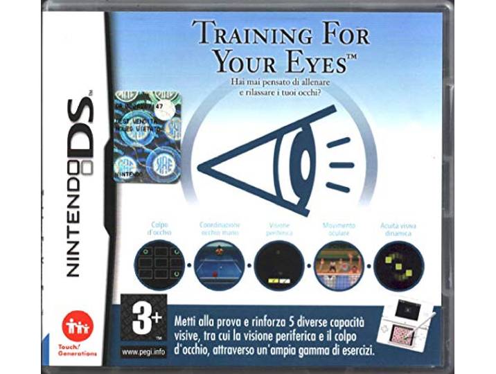 NINTENDO Gioco TRANING VOOR UW EYES
