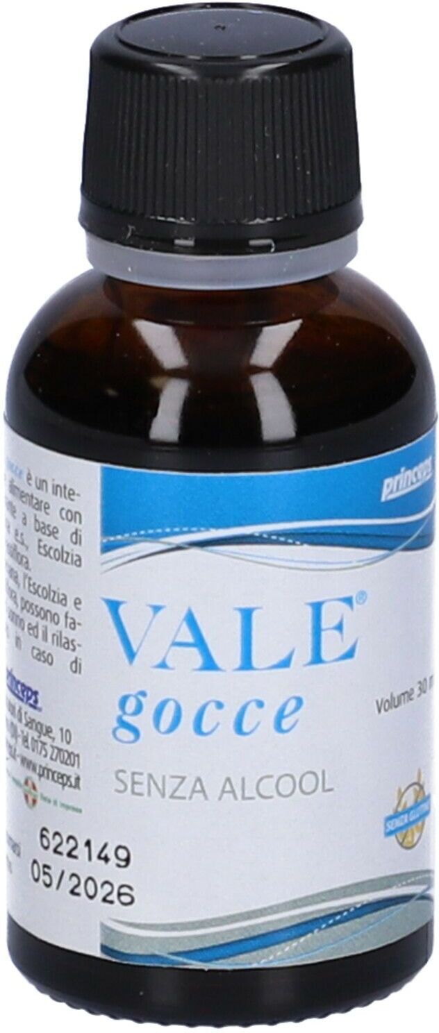 PRINCEPS Srl Vale Gocce, Rilassamento e Riposo Notturno, 30ml