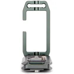 3 Legged Thing LEXIE Arca L Bracket Slate Grey Universal for Wide Range of Cameras, Stativ Zubehör, Grau