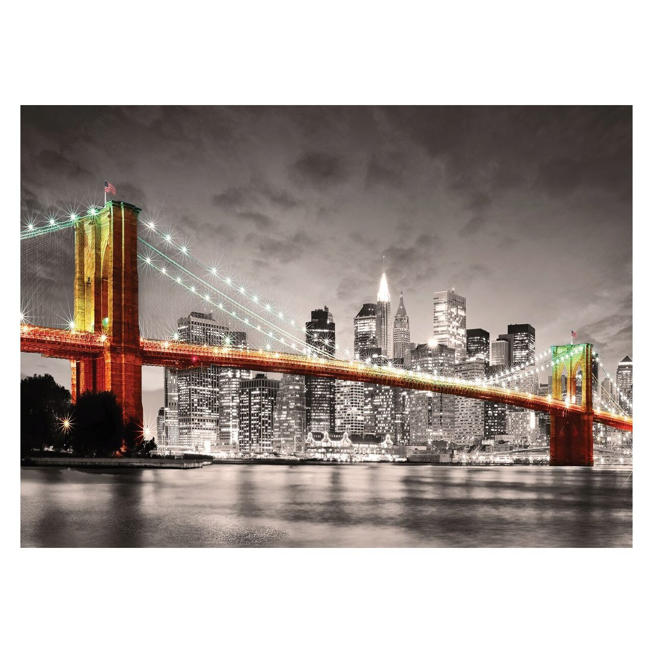 Eurographics Puzzel Brooklyn Bridge New York City 1000 stukjes