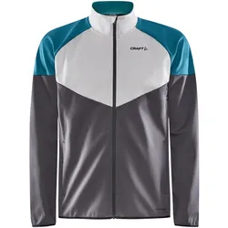 CRAFT Glide Block Langlaufjacke Herren 914625 - ash/deep lake M