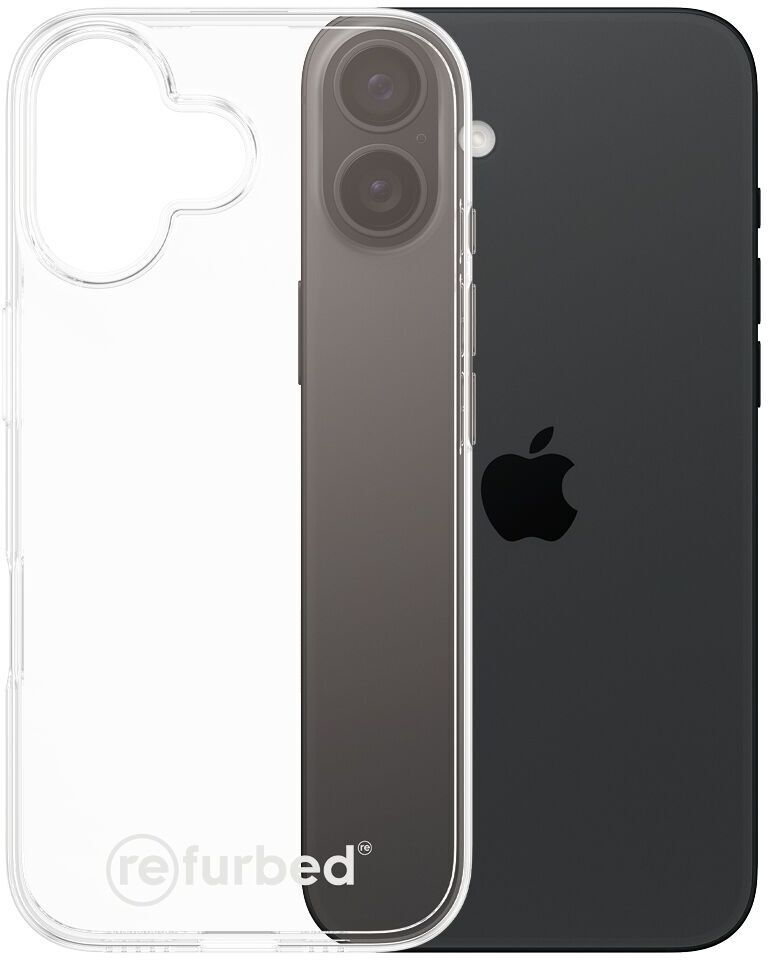 PanzerGlass Nachhaltige Handyhülle Refurbed   iPhone 16   transparent - Refurbished