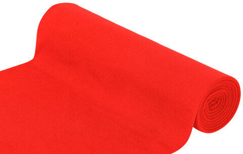 Glatter Bündchenstoff "Comfort", rot