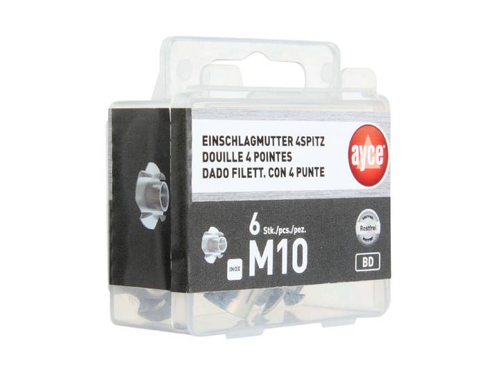 Einschlagmutter M10