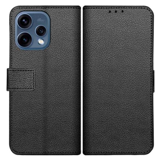 Just in Case PU-Leder Book Hülle Schwarz OPPO Reno15 5G (Oppo Reno 15) (MOO2879CW1)