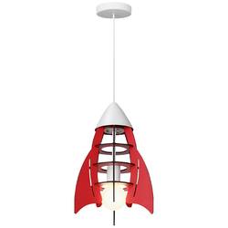 Insatech Rakete Pendelleuchte LED E27 Rot VO-501197