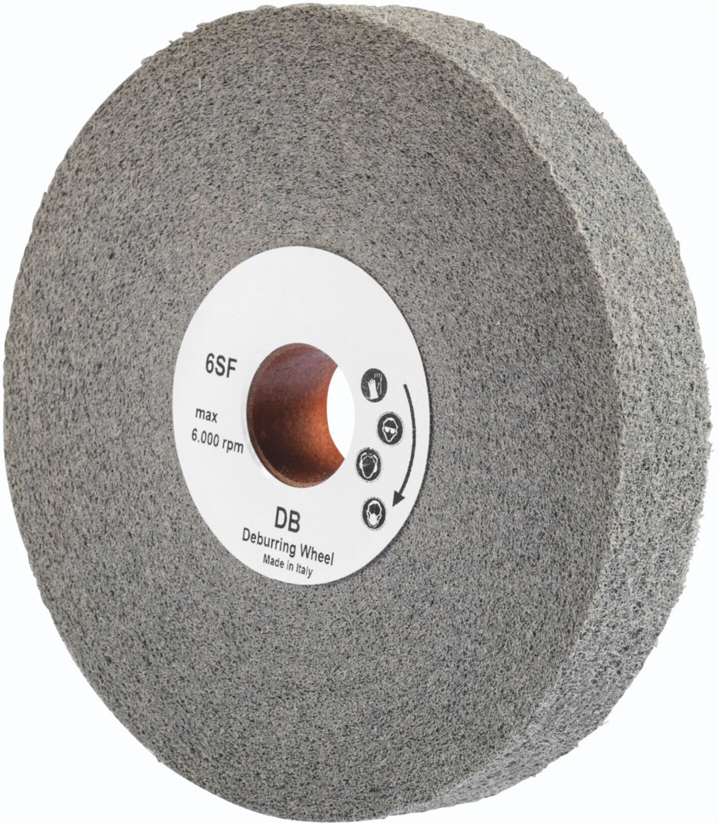 HOLEX Kompakt-Finishscheibe (SiC), Scheiben-ØxBreitexBohrungs-Ø: 203X25X51mm (568742 203X25X51)