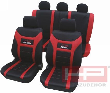 HP Autozubehör Sitzschonbezug Schonbezug Superspeed 11tlg Rot 22927