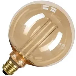 Bailey | LED-Birne | Große Fassung E27 | Globelamp | Gold | 125mm | 4W