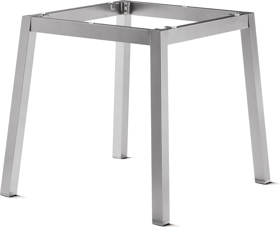 Tischgestell >Loft Polytec< in Graphit, Aluminium - 70x73x70cm (BxHxT)