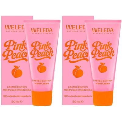 Weleda Pink Peach Handcreme 2x 2x50 ml Creme