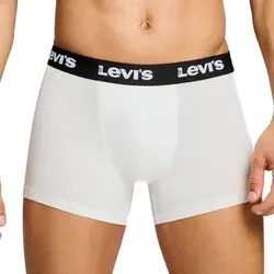 Levis 2P Repeat Logo Boxer Brief Weiß Baumwolle Large Herren
