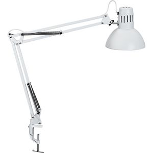 Maul Maul Schreibtischlampe  study, mit E27-Fassung, mit Tischklemme, weiß