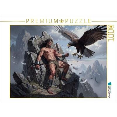 CALVENDO Puzzle Die Leiden des Prometheus | 1000 Teile Lege-Größe 64x48cm Foto-Puzzle für glückliche Stunden