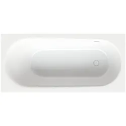 Bette Badewanne BetteComodo 1643000Plus 170x80cm, weiß Glasur Plus, seitlicher Überlauf