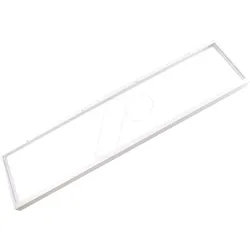 LUXULA LX0716 - LED-Panel Aufbaurahmen für LED-Panels 120x30 cm, steckbar, weiß