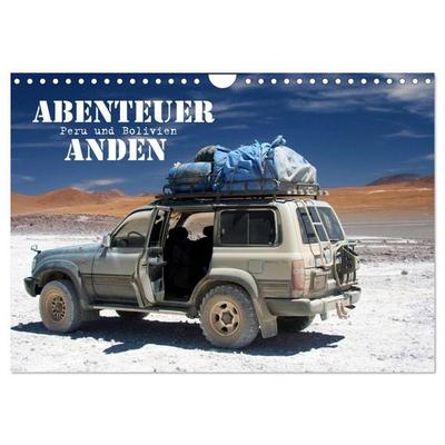 Abenteuer Anden - Peru und Bolivien (Wandkalender 2026 DIN A4 quer), CALVENDO Monatskalender
