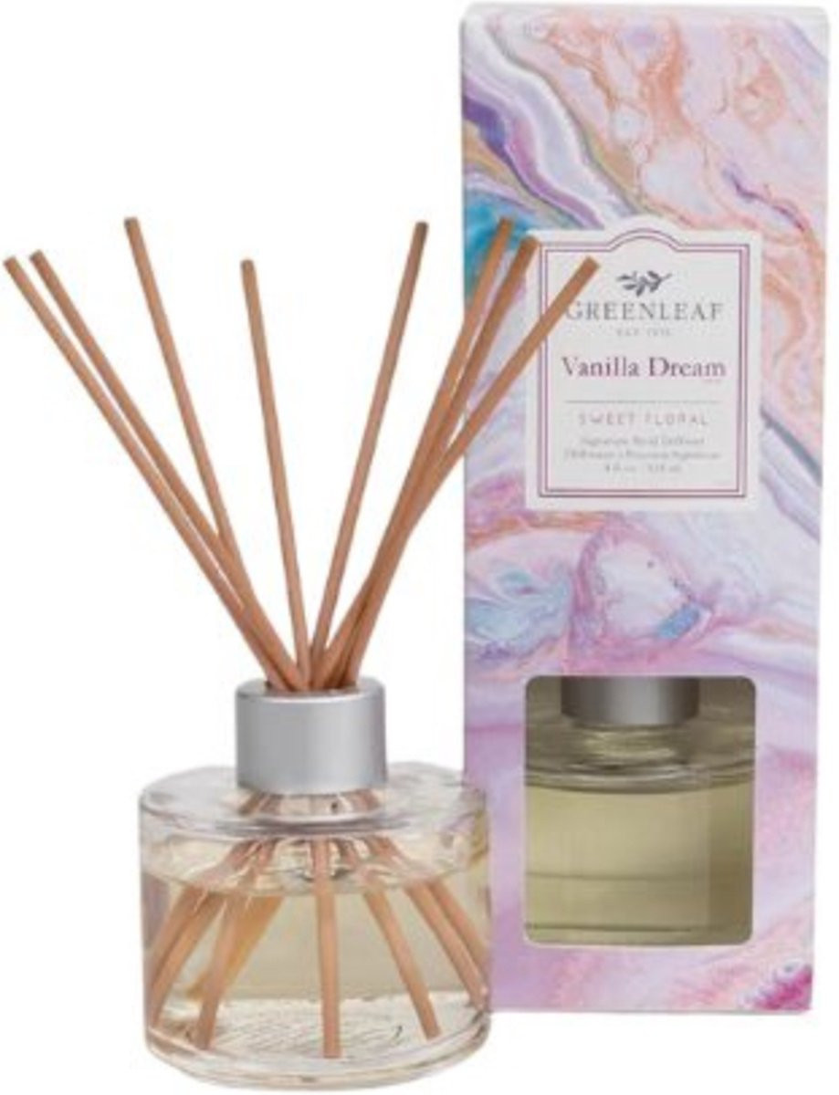 Greenleaf Geurstokjes Reed Diffuser Vanilla Dream