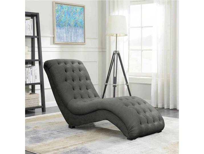 P & B Relaxliege Sofia, Grau, Kunststoff, 1-Sitzer, 67x90x159 cm, Wohnzimmer, Sessel, Relaxliegen