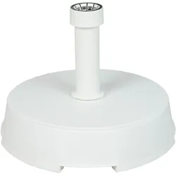 Schirmständer Kunststoff-Beton 20kg weiß