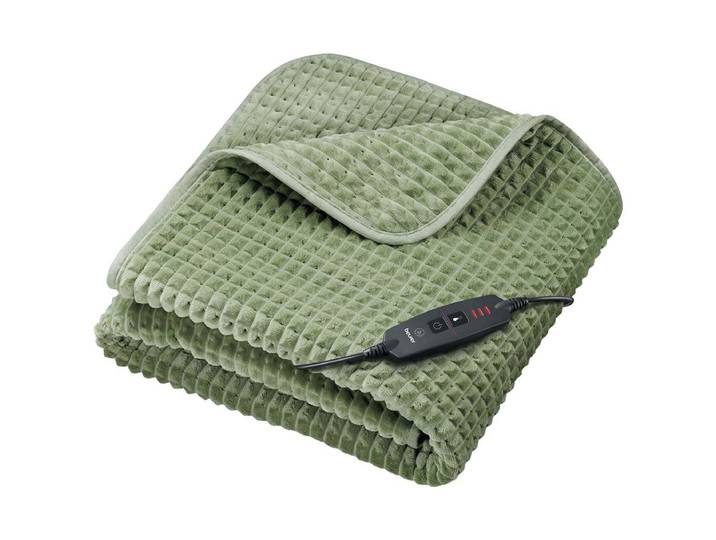 Beurer HD 72 Waffle Wärmezudecke Sage Green