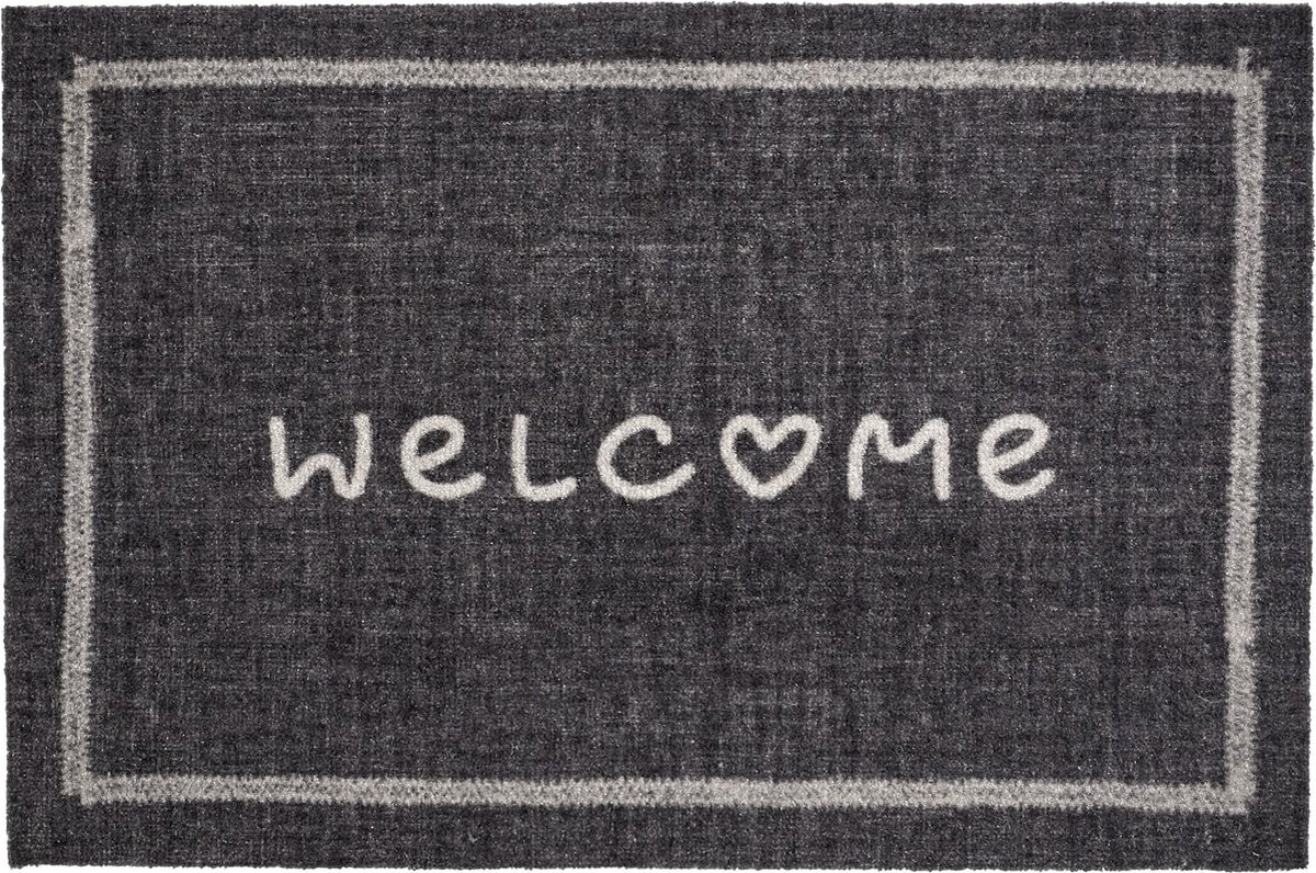 MD Entree Deurmat Impression Welcome Heart Melee 40 x 60 cm