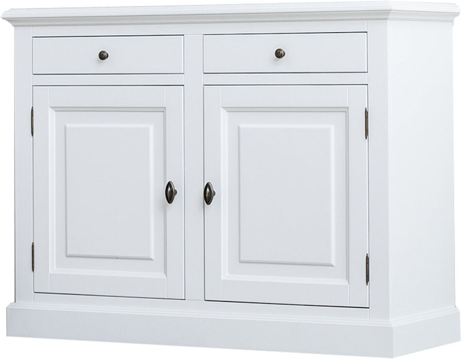 August Grove Cabott Sideboard White 95cm H X 126cm W X 45cm D