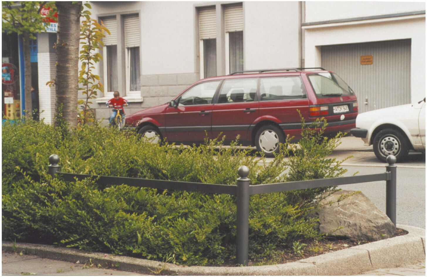 Schake Flachstahl 45X15mm für Barriere, System Länge:2000mm, beschichtet, RAL 6005 (40678B)