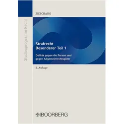 Strafrecht Besonderer Teil 1, Fachbücher von Frank Zieschang