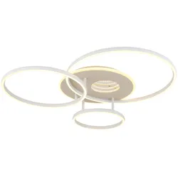Globo Lighting LED-Deckenleuchte INVERTINA - B/H/T ca. 80.70x13.00x70.00