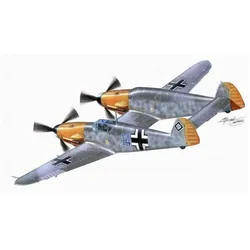 Planet Models Messerschmitt Bf 109 Z Zwilling