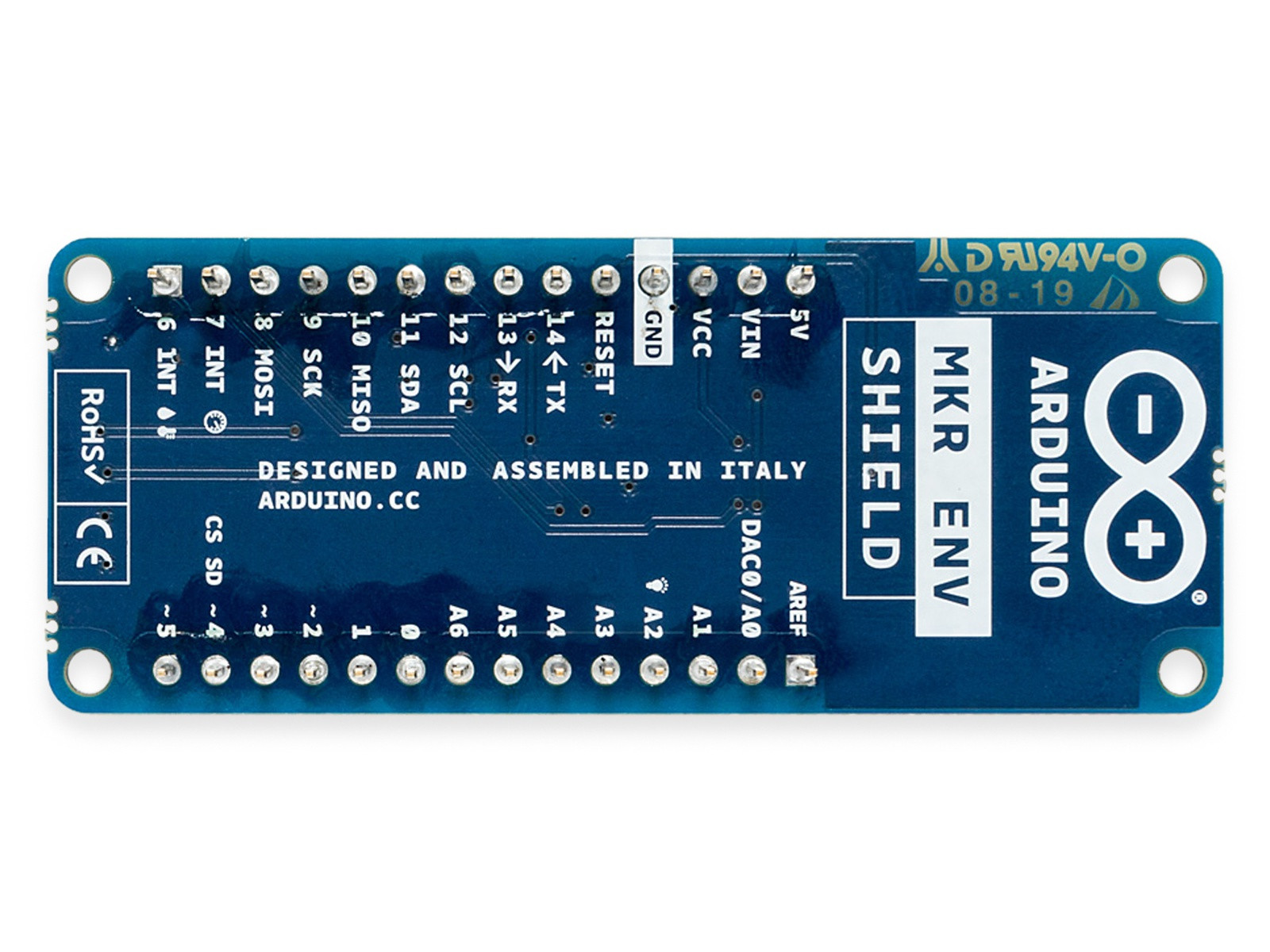 Arduino Shield MKR ENV REV2 voor omgevingsgegevens