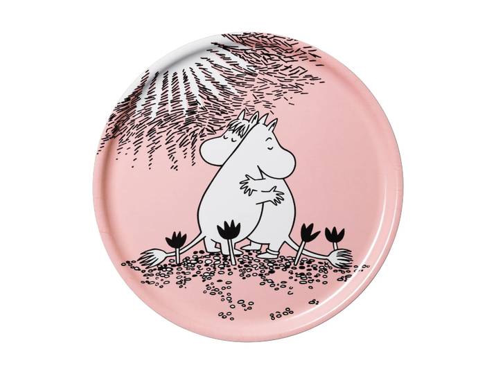 Moomin Arabia Kärlek Mumin dienblad Ø35 cm