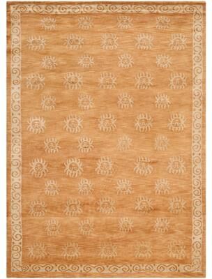 SAFAVIEH Couture Hand-knotted Tibetan Sema Modern Wool Rug