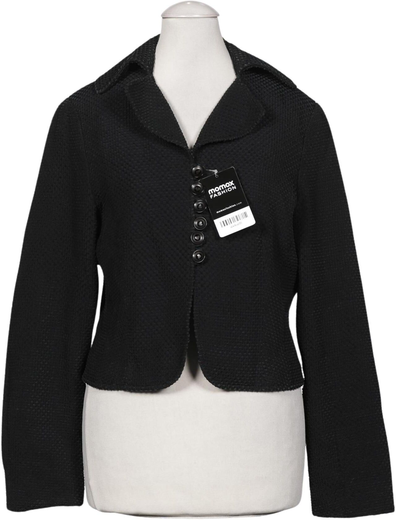 Moschino Cheap AND Chic Damen Blazer, Schwarz, Gr. EU 34 (IT 40), Baumwolle / Viskose / Synthetik - Second Hand