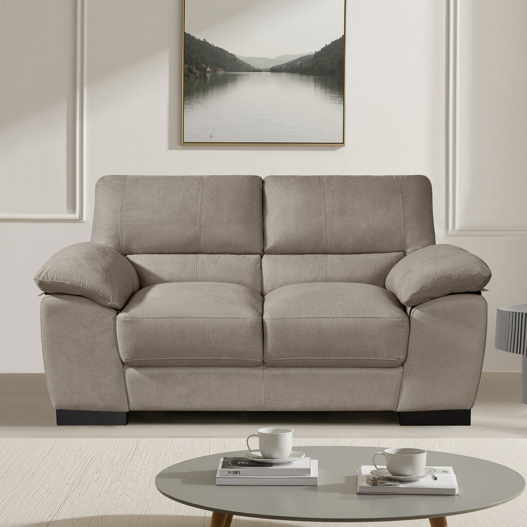Fairmont Park Alann Fabric Sofa Brown 2